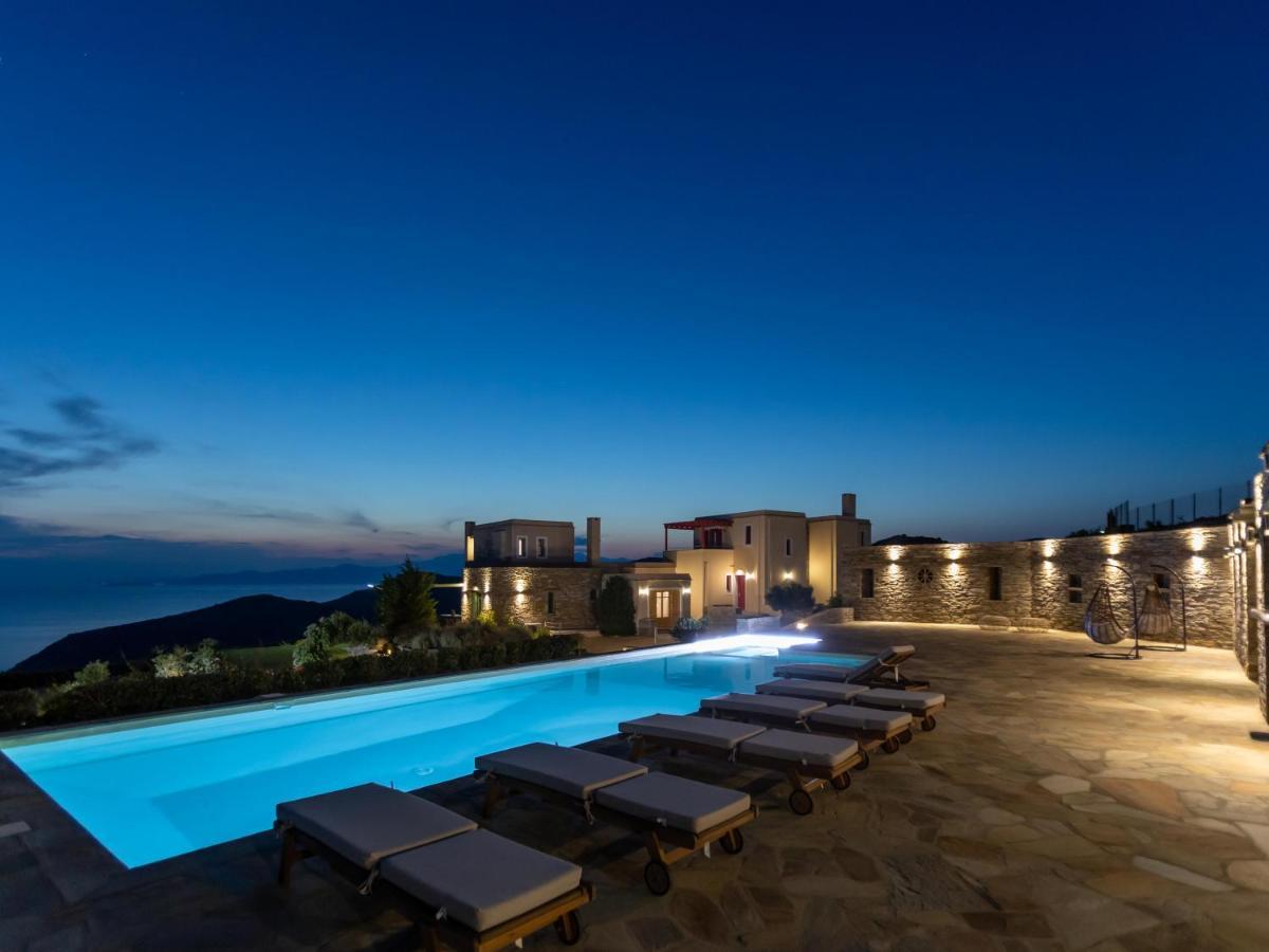 Bella Resorts Andros Kato Fellos Exterior foto